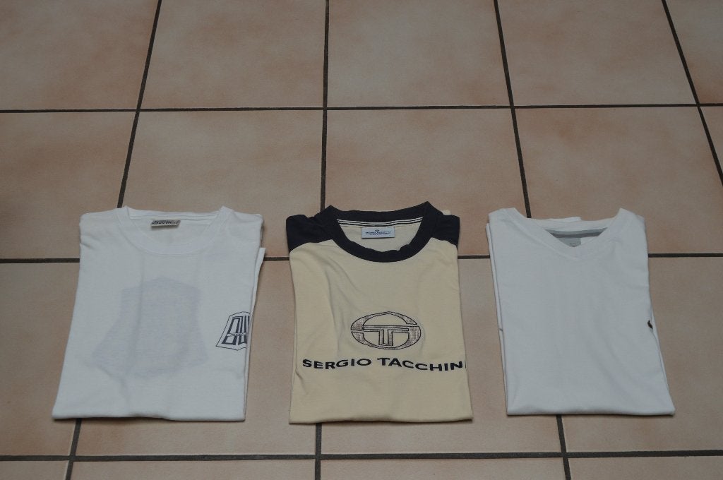 T-shirts de sport homme Taille M à 8€ pièce Très bon état!!, Oxbow, Tacchini, Nike, Enlèvement ou Envoi, Beige, Comme neuf