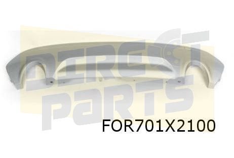 Ford Kuga (1/13-11/16) "skidplate" achterbumper (zilver) Ori, -, Verzenden, -, Nieuw