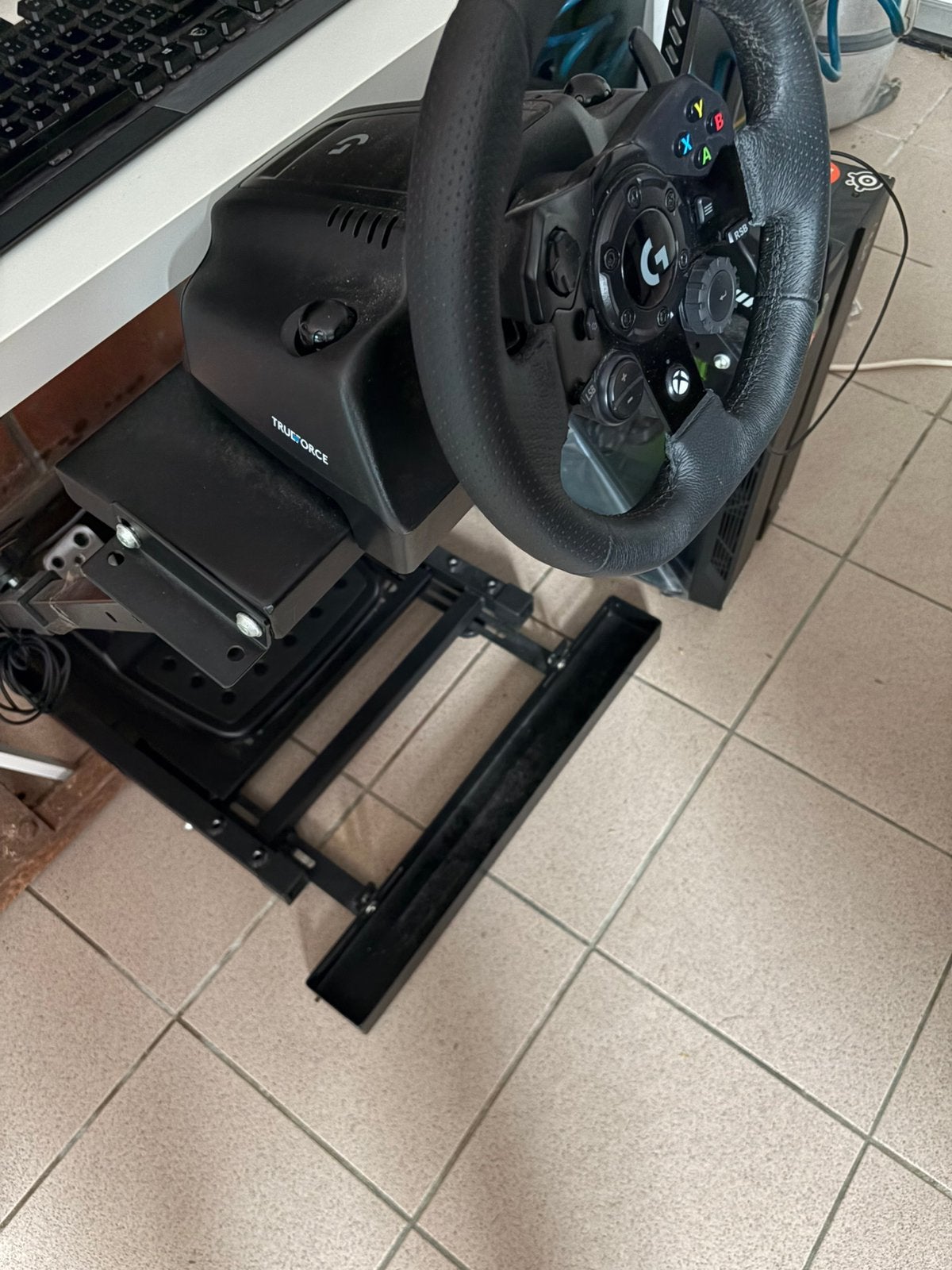 Logitech g923 + support, Enlèvement, Comme neuf