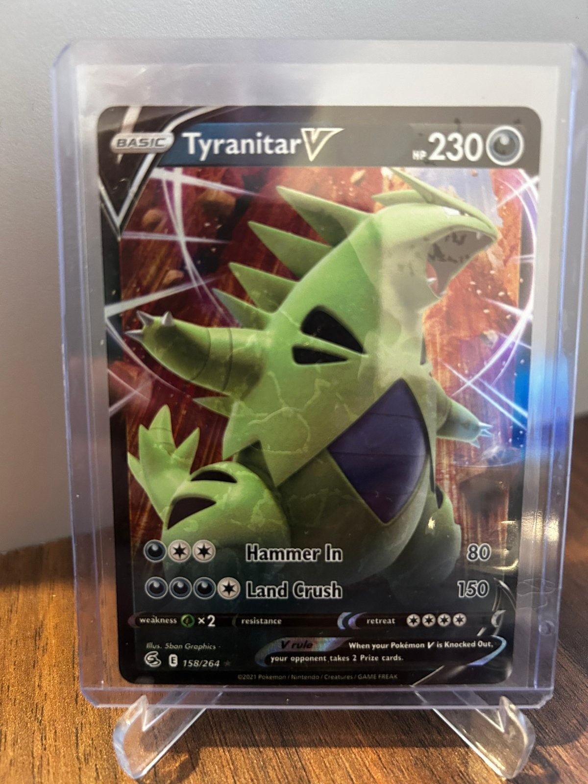 Pokemon tyrnitar v fusion strike, Ophalen of Verzenden, Zo goed als nieuw, Booster