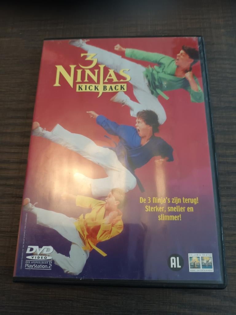 Dvd 3 ninja's kick back, Ophalen of Verzenden