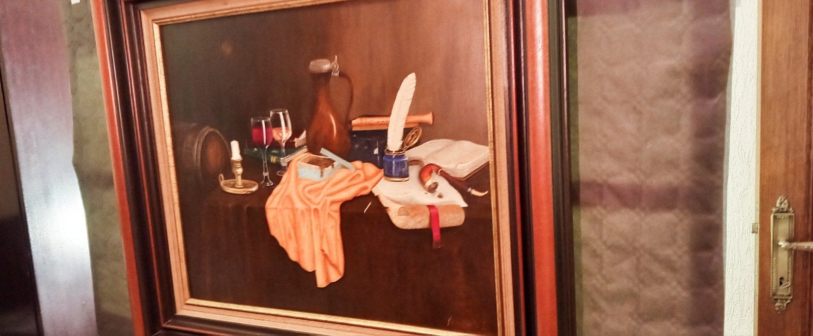Stilleven, Ophalen, Doek, Bijzondere lijst, Stilleven
