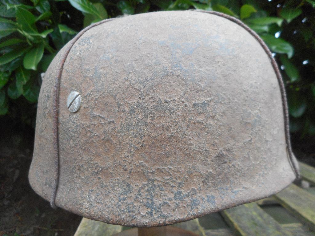 casque allemand Para Fallschirmjäger camo 2 tons ORIGINAL, Verzenden