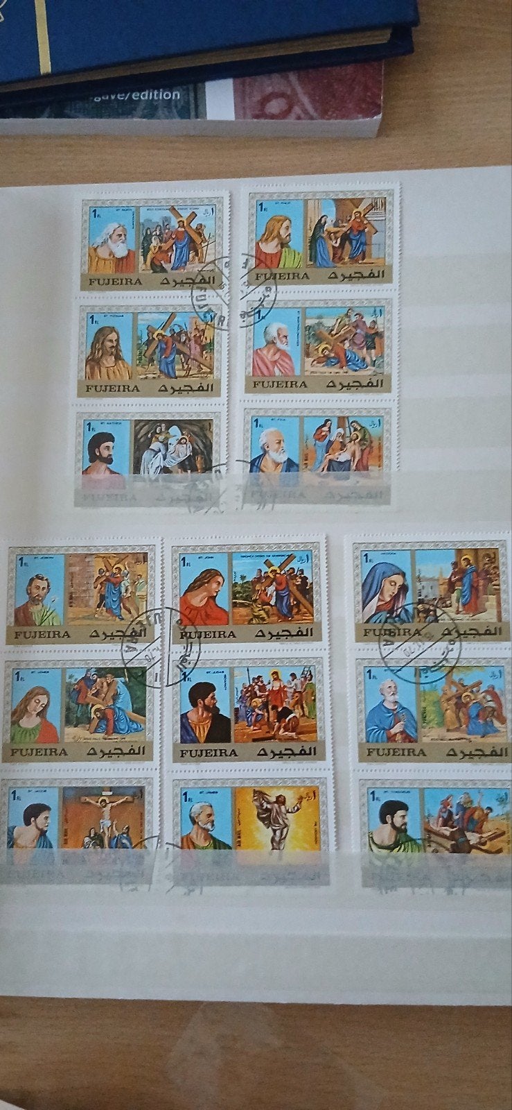 timbres timbrés sur le thème de la croix, Enlèvement ou Envoi