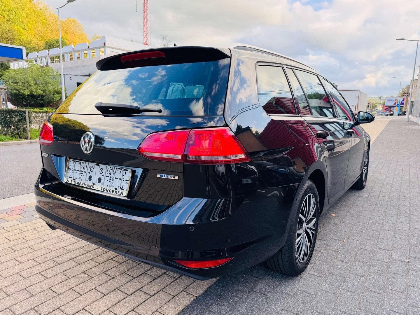 Volkswagen Golf SW Variant Golf 1.6 CR TDi Allstar, Auto's, Stof, Gebruikt, Euro 6, 4 cilinders