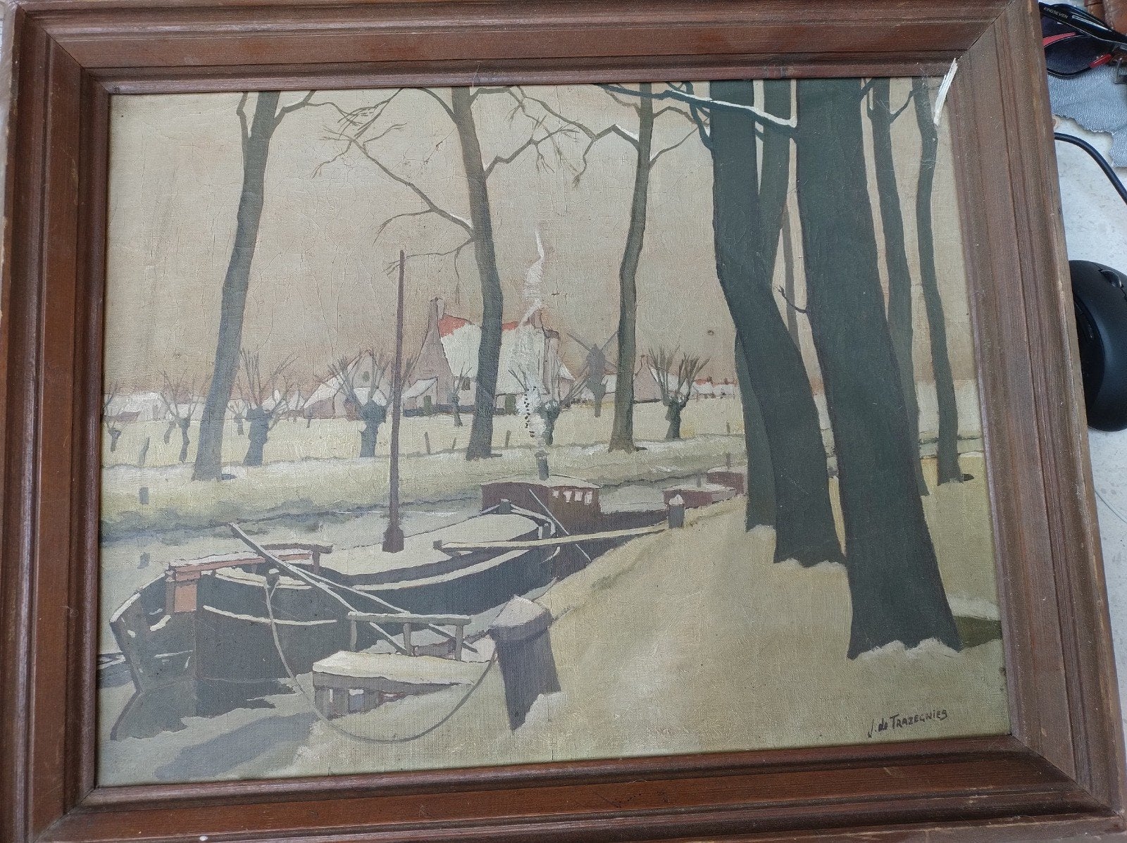 Schilderij van Jean de Trazegnies, Enlèvement