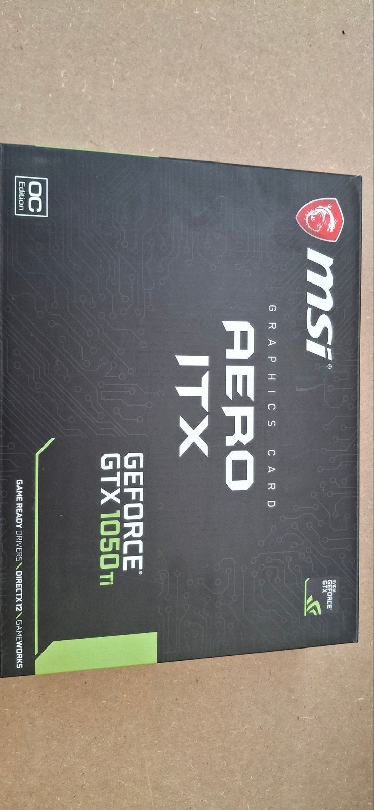 MSI AERO ITX gtx 1050 ti, Computers en Software, Videokaarten, Nieuw, Nvidia, PCI, GDDR5, DVI, Ophalen