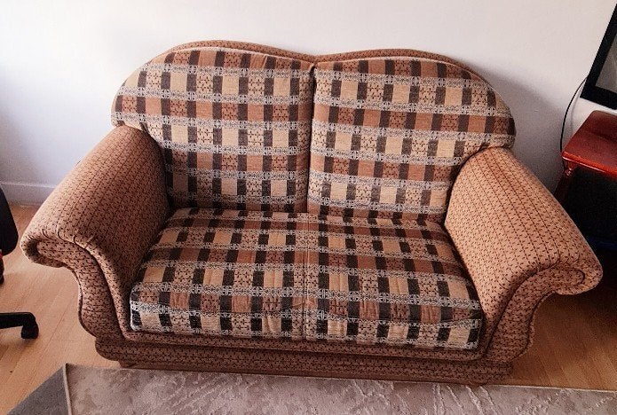 fauteuil style européen 3 2 1 place, Trois personnes, 100 à 125 cm, Enlèvement ou Envoi, 150 à 200 cm