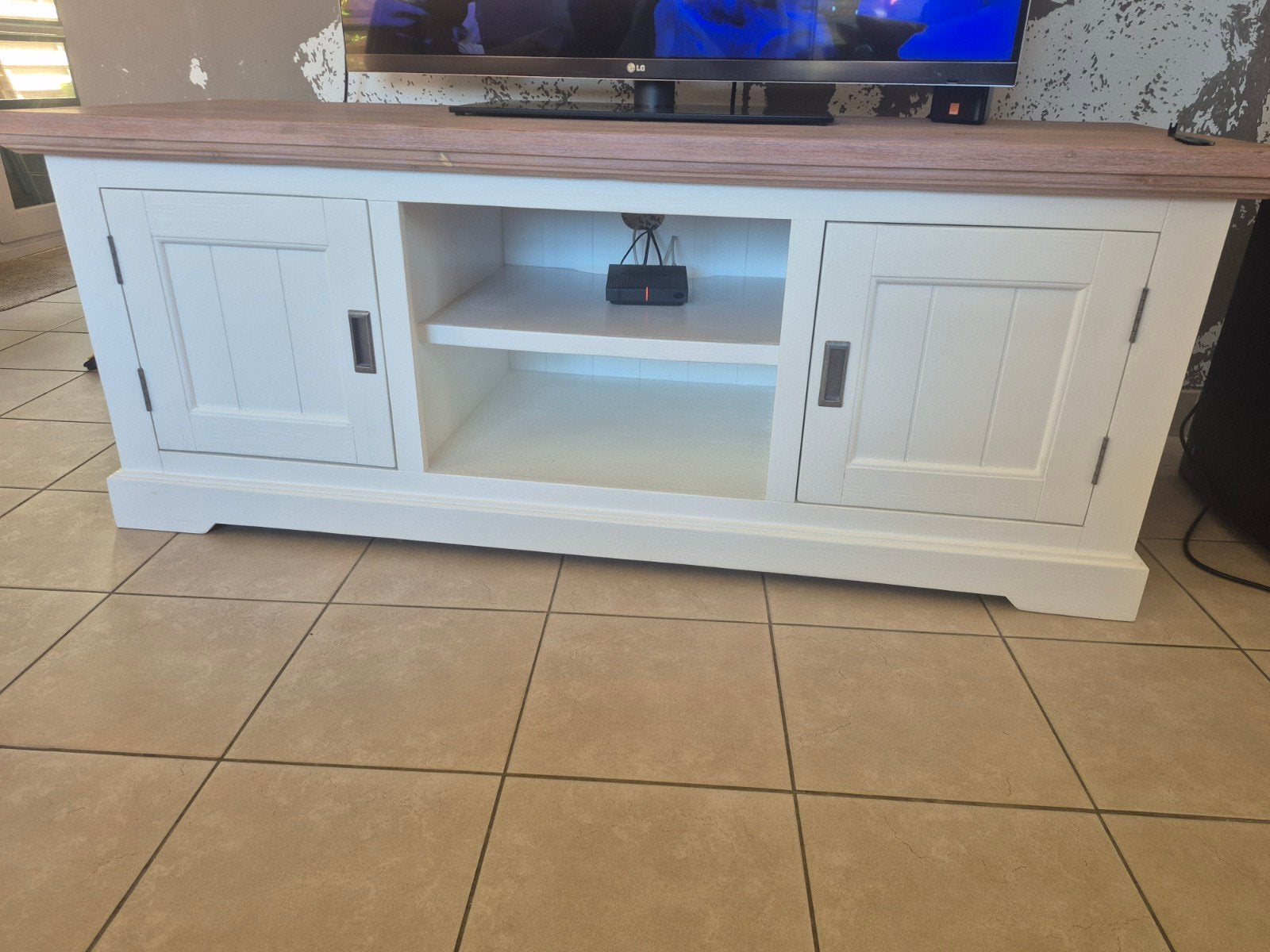 tv kast, Huis en Inrichting, Ophalen, 150 tot 200 cm, Zo goed als nieuw, Minder dan 100 cm
