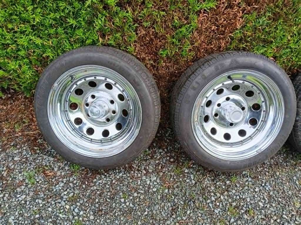chroom velgen kever, Auto-onderdelen, Banden en Velgen, Ophalen, Gebruikt, 15 inch, Velg(en)