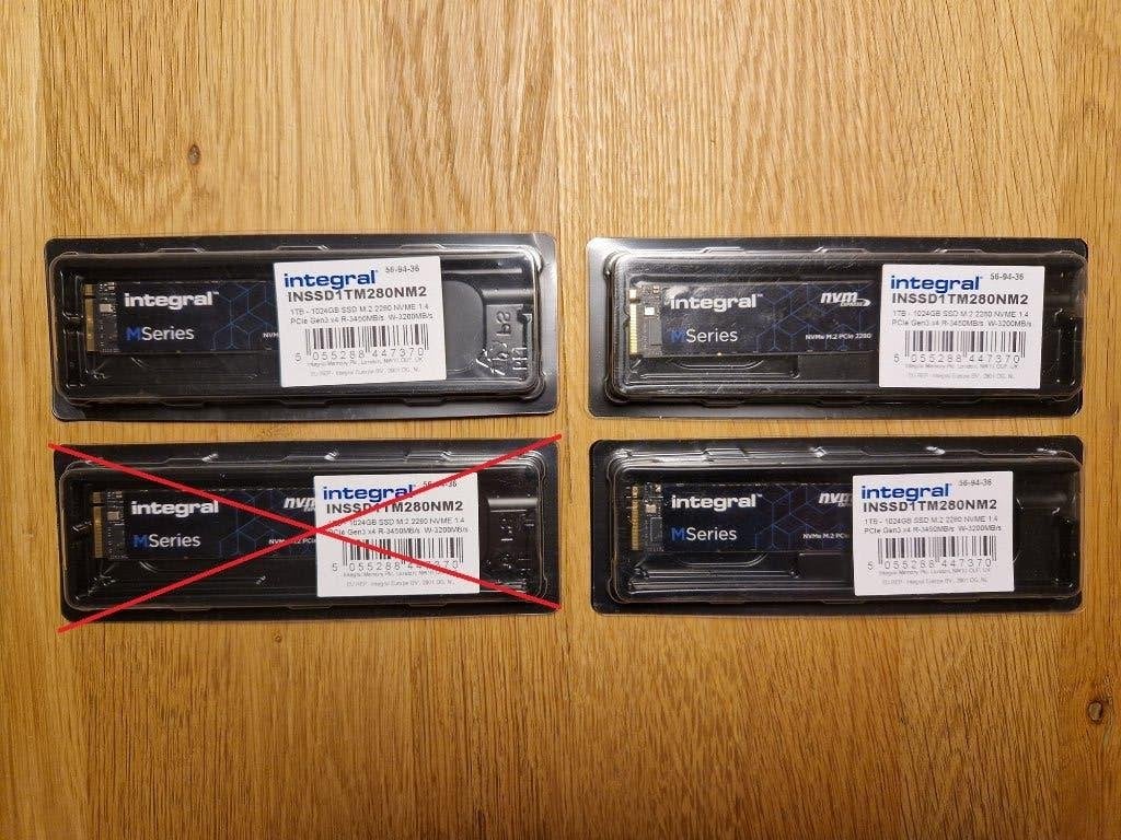 GLOEDNIEUW ONGEOPEND Integral 1TB m.2 2280 NVMe PCI-e x4, Computers en Software, Intern, SSD, Nieuw, Ophalen of Verzenden
