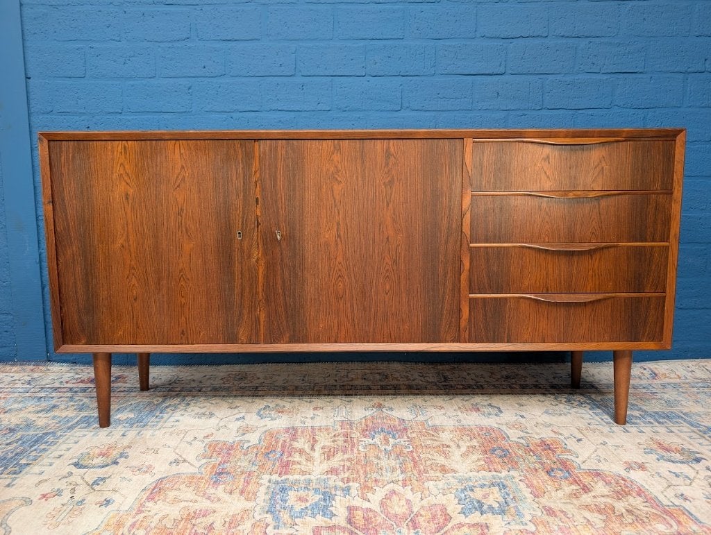 Vintage palissander lowboard, Erling Torvits, jaren 60, Ophalen, Huis en Inrichting