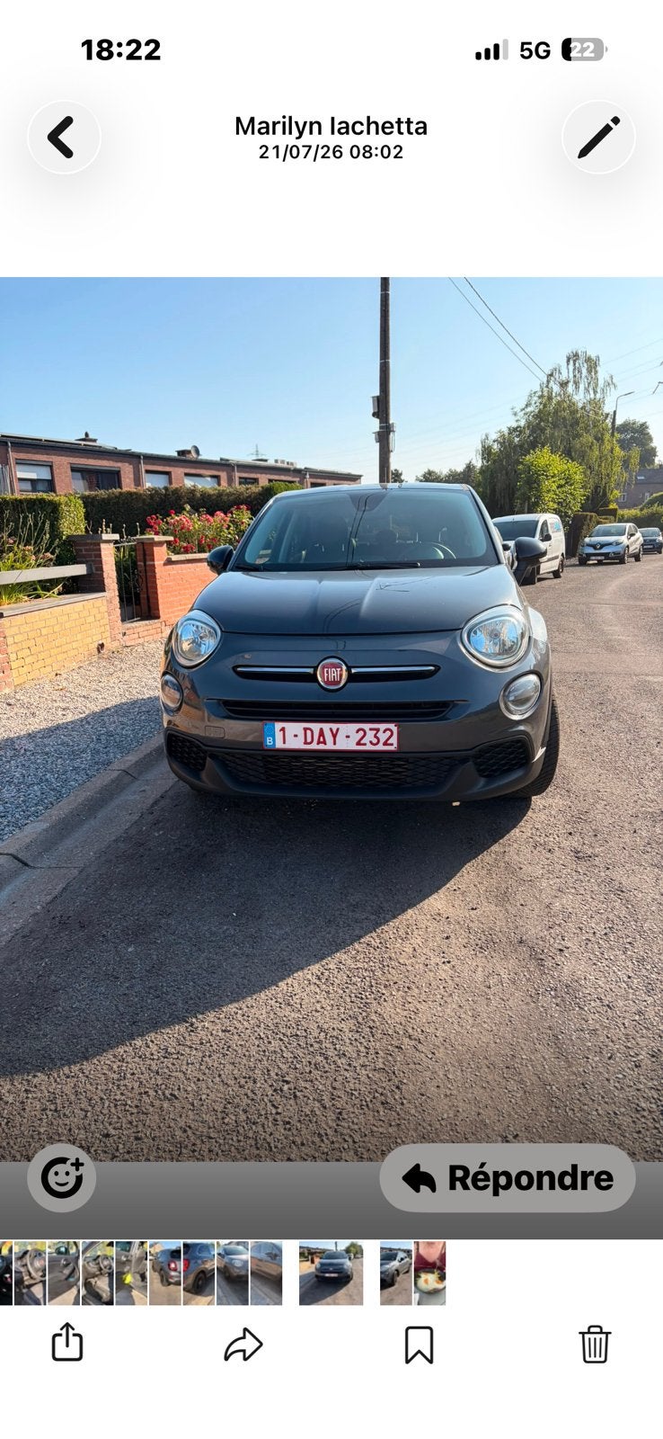Fiat 500x MJTD2, Autos, Entreprise, 500X, 5 portes, Diesel