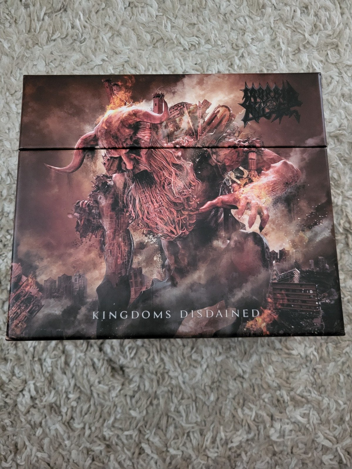 CD Kingdoms Disdained de Morbid Angel, CD & DVD, Vinyles | Hardrock & Metal, Comme neuf, Metal, Coffret, Coffret, 7 inch, Enlèvement