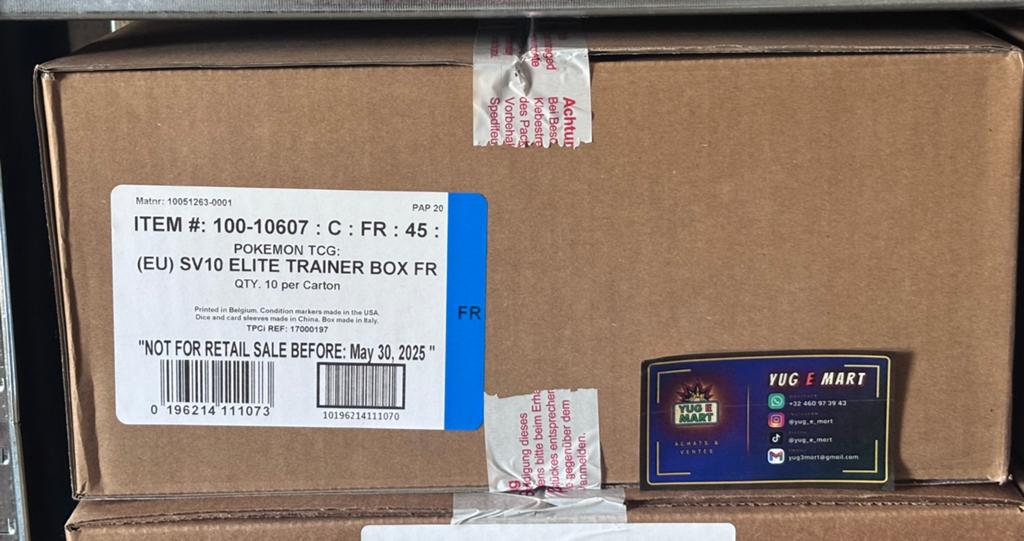 Case 10 ETB - Rivalités Destinées EV10 - FR  - scellée, Enlèvement, Neuf, Booster box