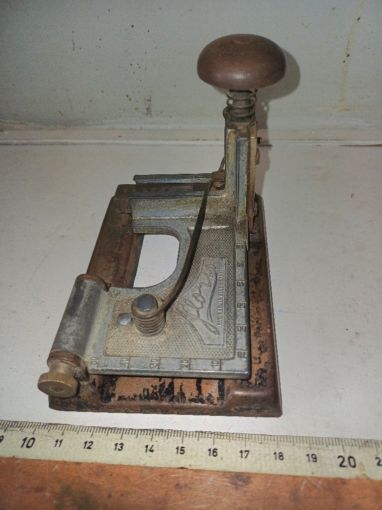 oude USA 1930 TBE nietmachine, Ophalen of Verzenden