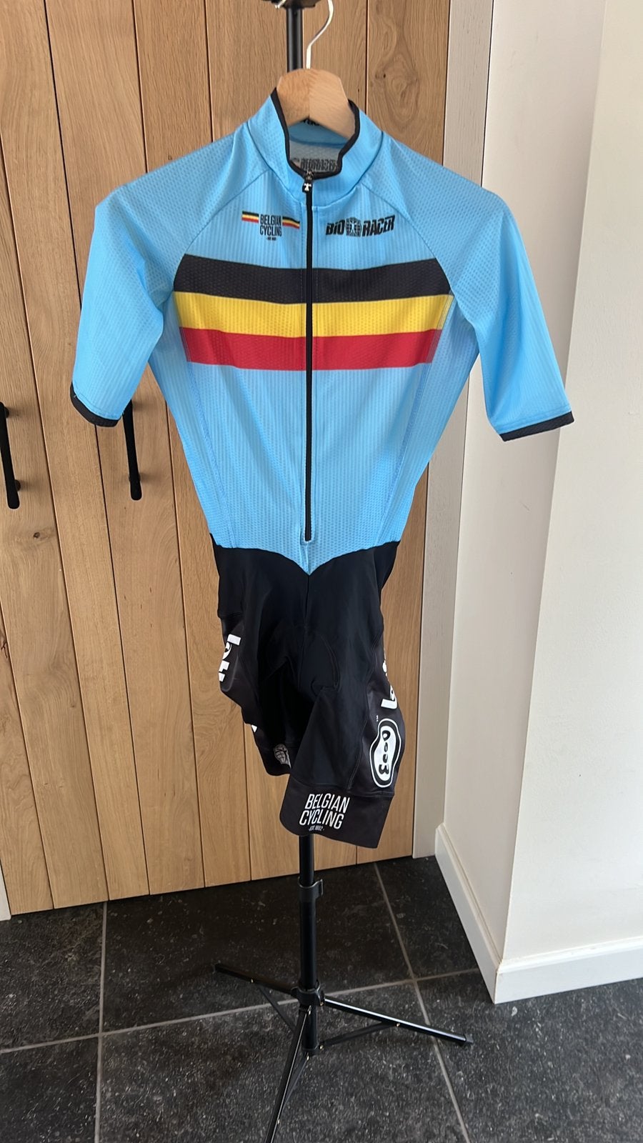 Combinaison de vitesse Belgian Cycling taille S, Enlèvement ou Envoi, Comme neuf, Vêtements