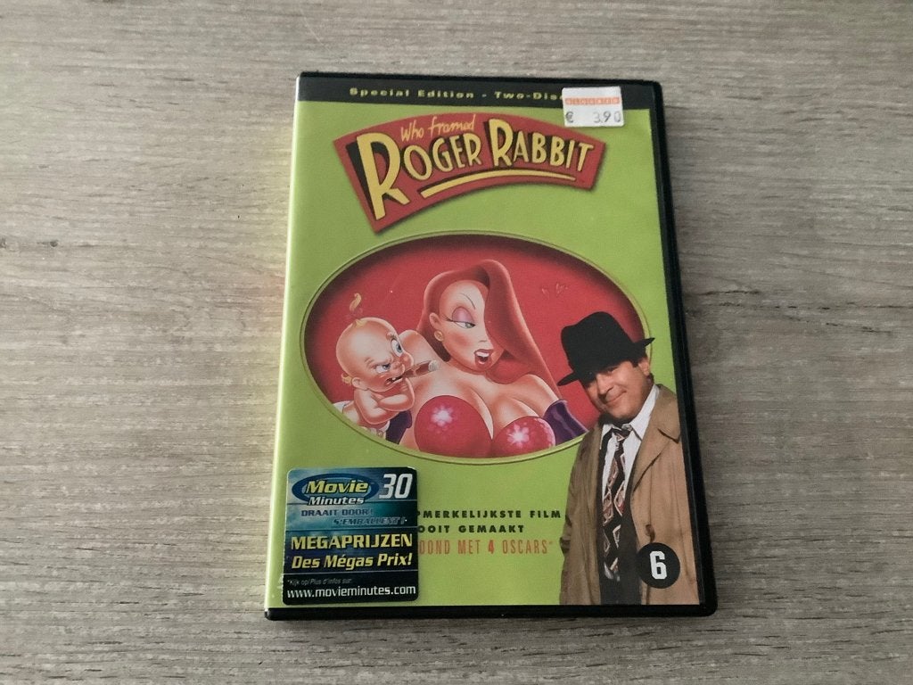 Roger Rabbit DVD (2003), Cd's en Dvd's, 2000 tot heden, Ophalen of Verzenden, Zo goed als nieuw, Komedie