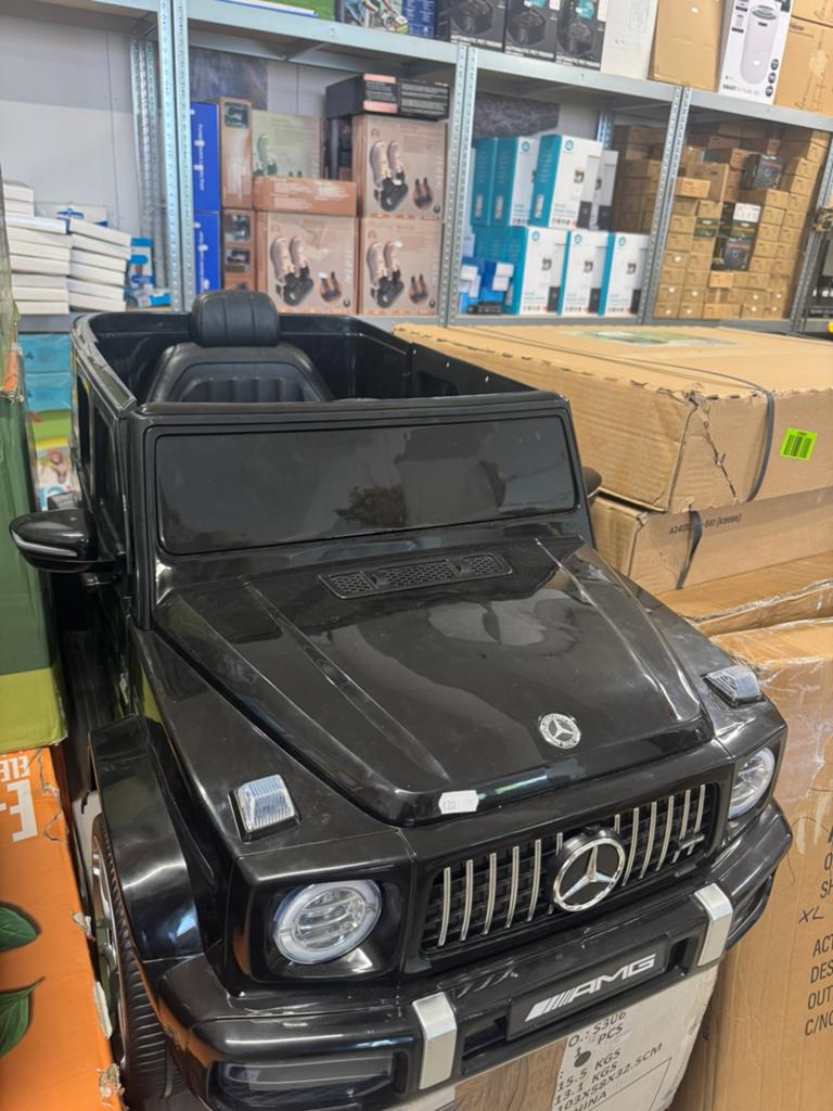 Elektrische kinder auto amg, Kinderen en Baby's, Verzenden, Zo goed als nieuw