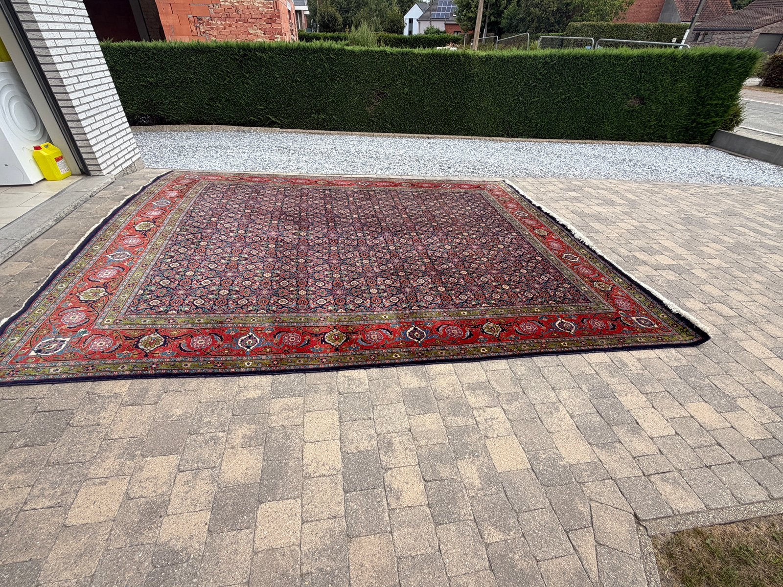 Lot van 4 mooie tapijten (zie foto’s), Huis en Inrichting, Ophalen, Zo goed als nieuw