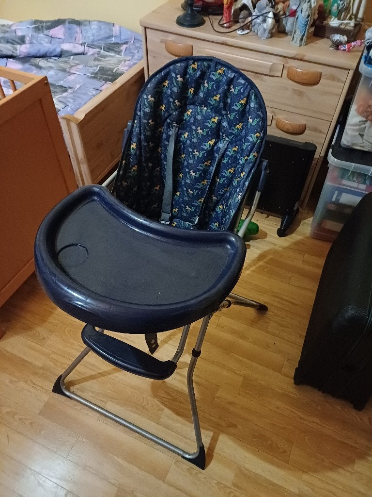 kinderstoel, Enlèvement, Comme neuf, Chaise pliante, Plateau amovible