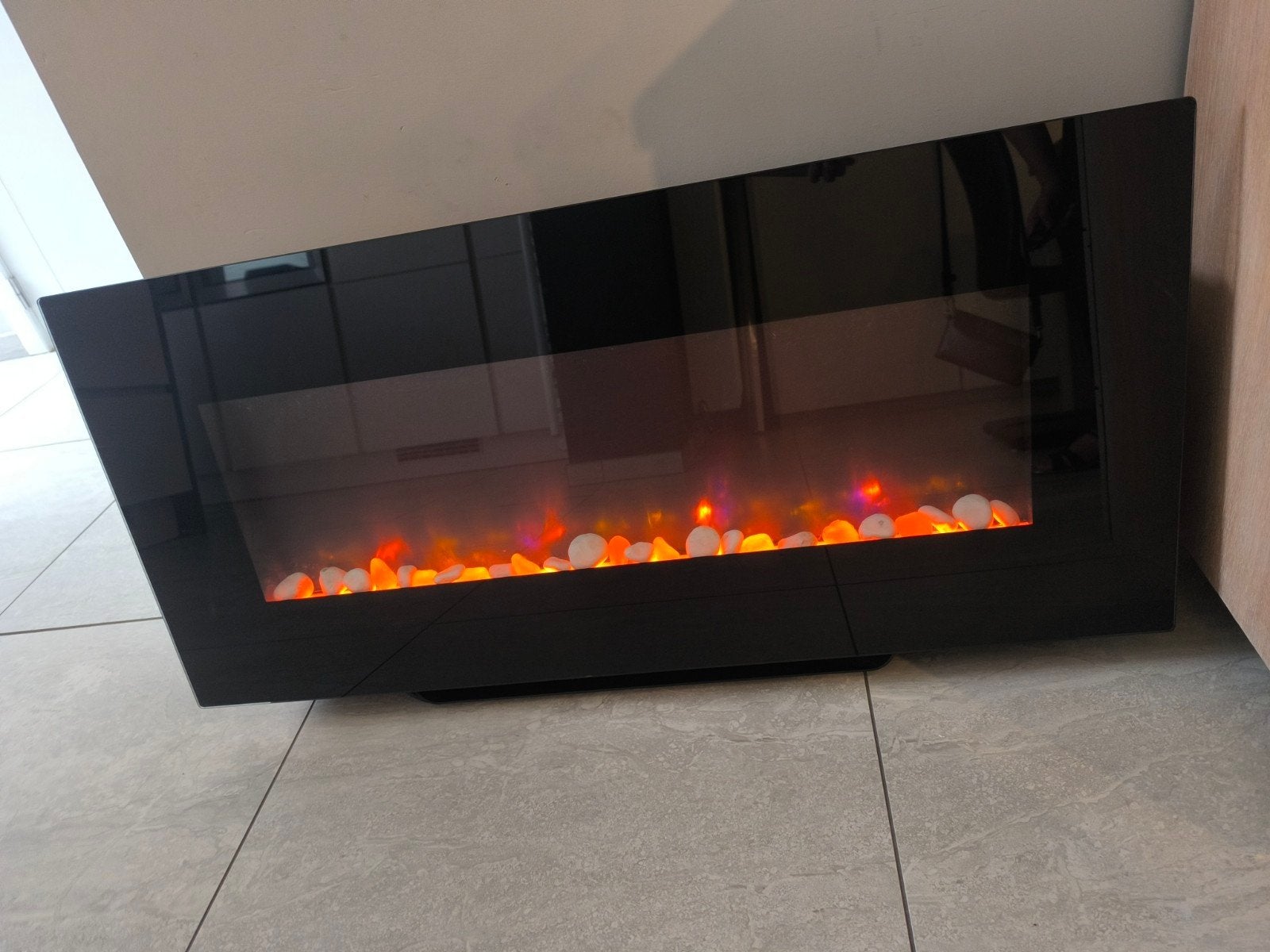 Elektrische sfeerhaard met warmte functie, Ophalen