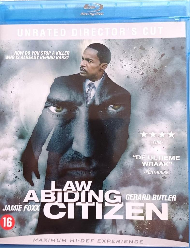 blu ray LAW ABIDING CITIZEN JAMIE FOXX GERARD BUTLER, CD & DVD, Enlèvement ou Envoi, Comme neuf