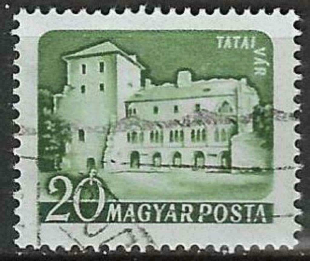 Hongarije 1960 - Yvert 1396 - Kastelen (ST), Verzenden, Gestempeld