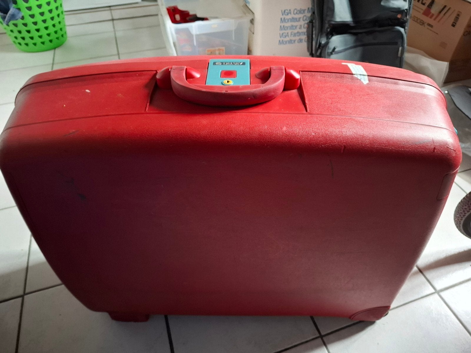 Reiskoffer Delsey (met sleutel), Handtassen en Accessoires, Ophalen