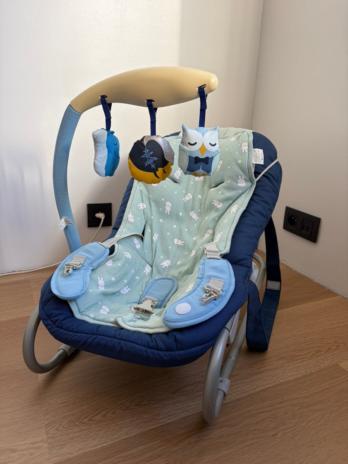 Chicco wipstoel mia owl, Ophalen, Verstelbaar, Wipstoel, Zo goed als nieuw