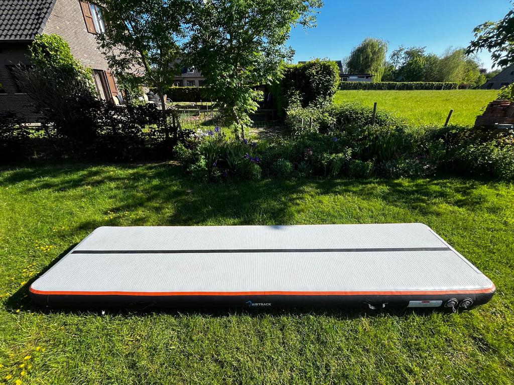 Airtrack PRO grijs 4x1x0,2m, Ophalen, Zo goed als nieuw, Grijs, Materiaal