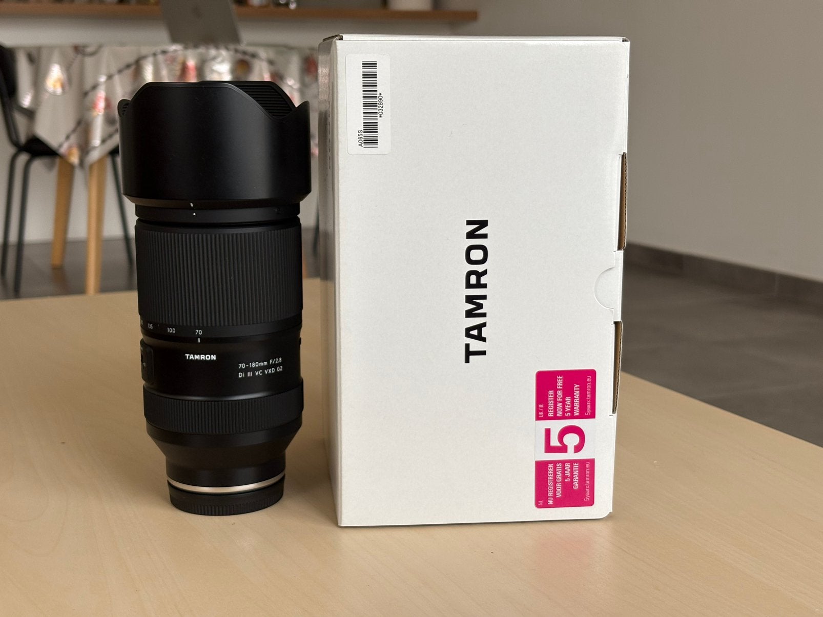Tamron 70-180mm f/2.8 G2 voor Sony E-mount, Ophalen, Sony E-mount, Telelens, Zo goed als nieuw