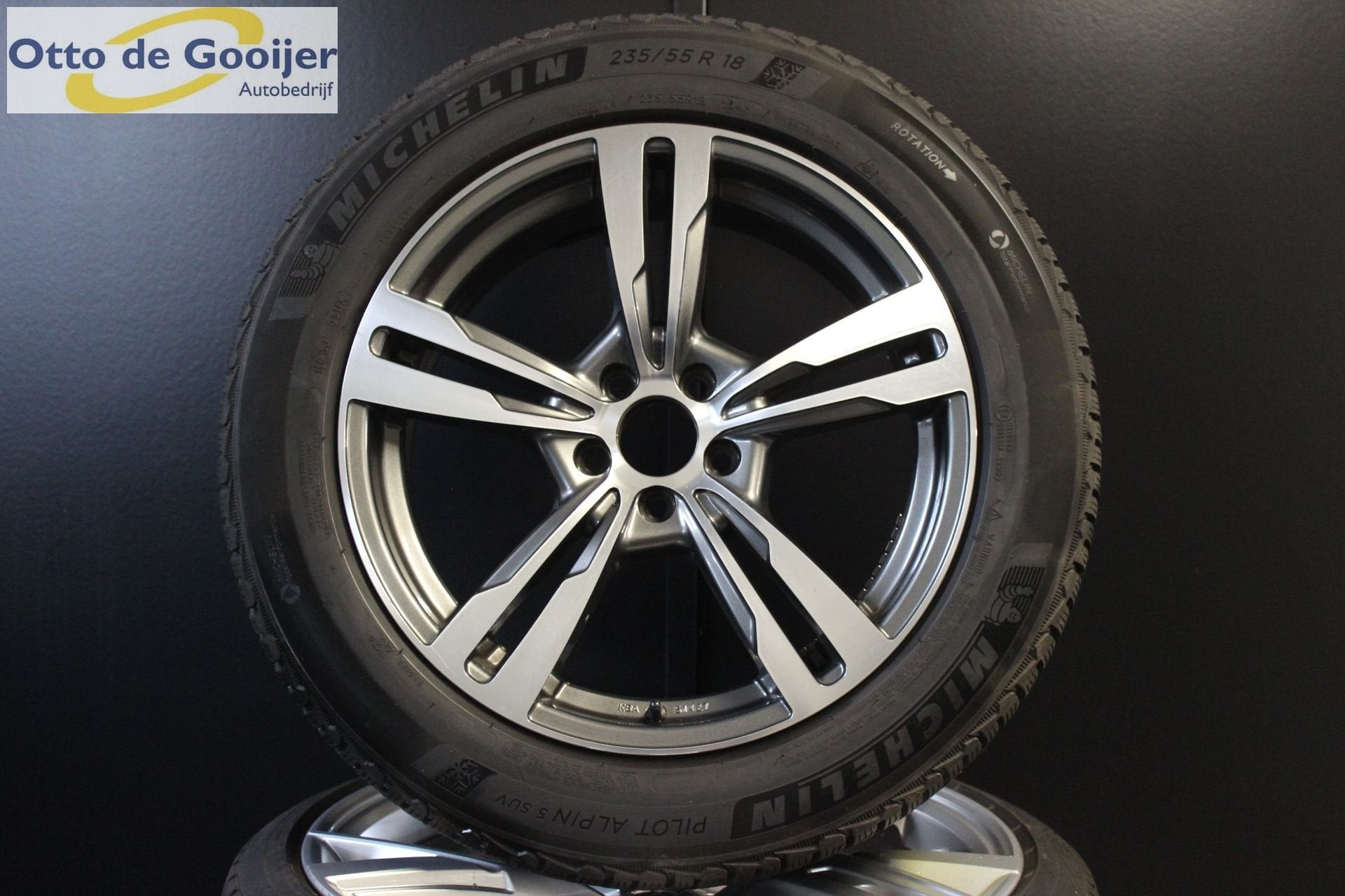 Volvo XC40 Velgen 18 Inch Winterbanden Michelin 7MM, Auto-onderdelen, Ophalen, 18 inch, Gebruikt, -