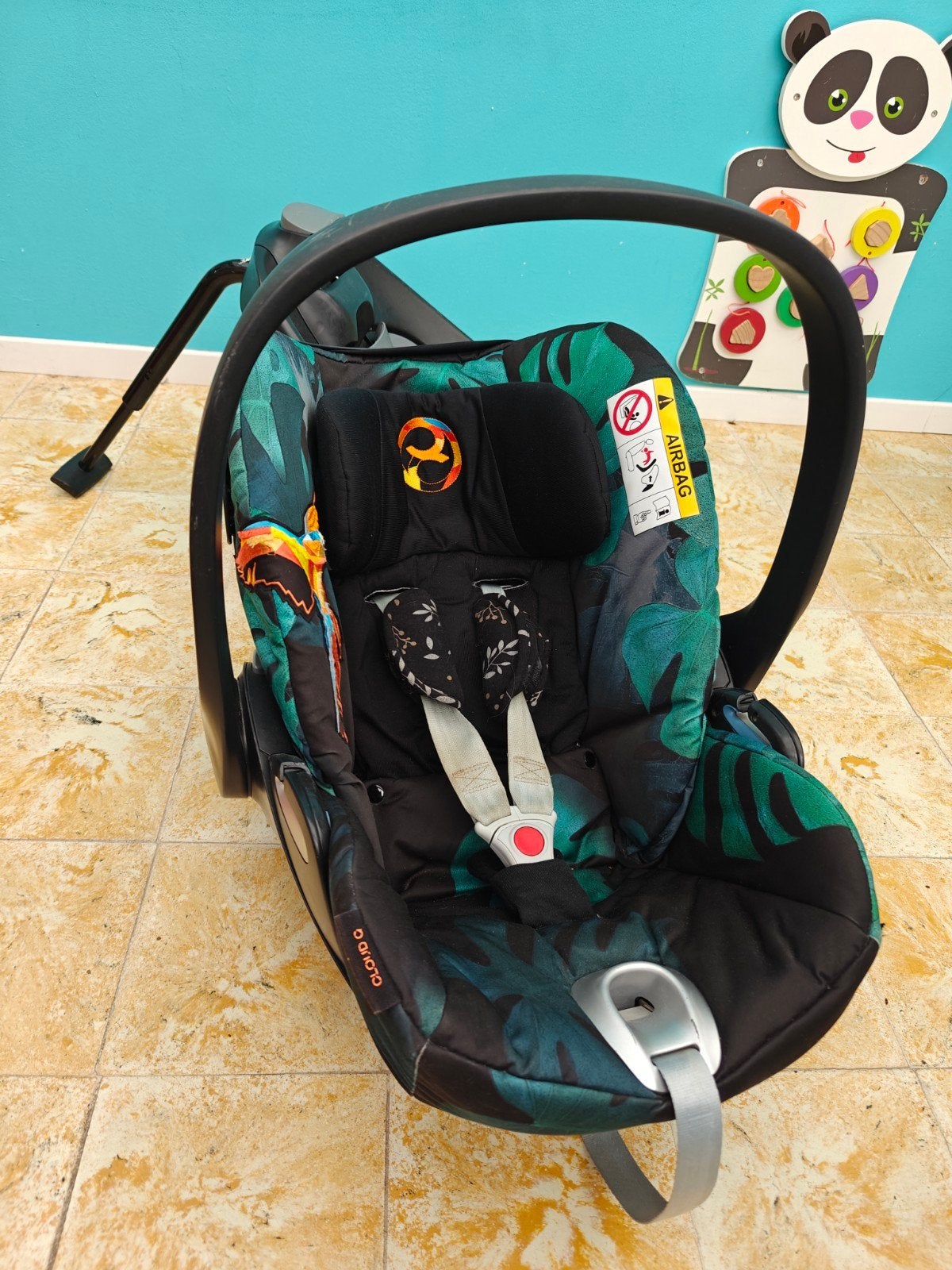Maxi Cosy met onderstel ( cybex), Enlèvement