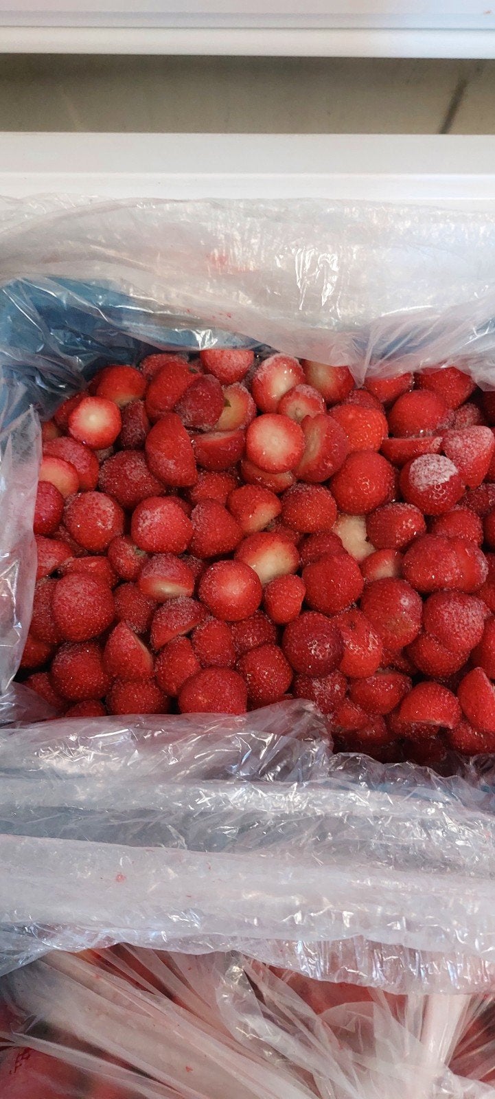 Diepvries Aardbeien, Ophalen, Diepvries