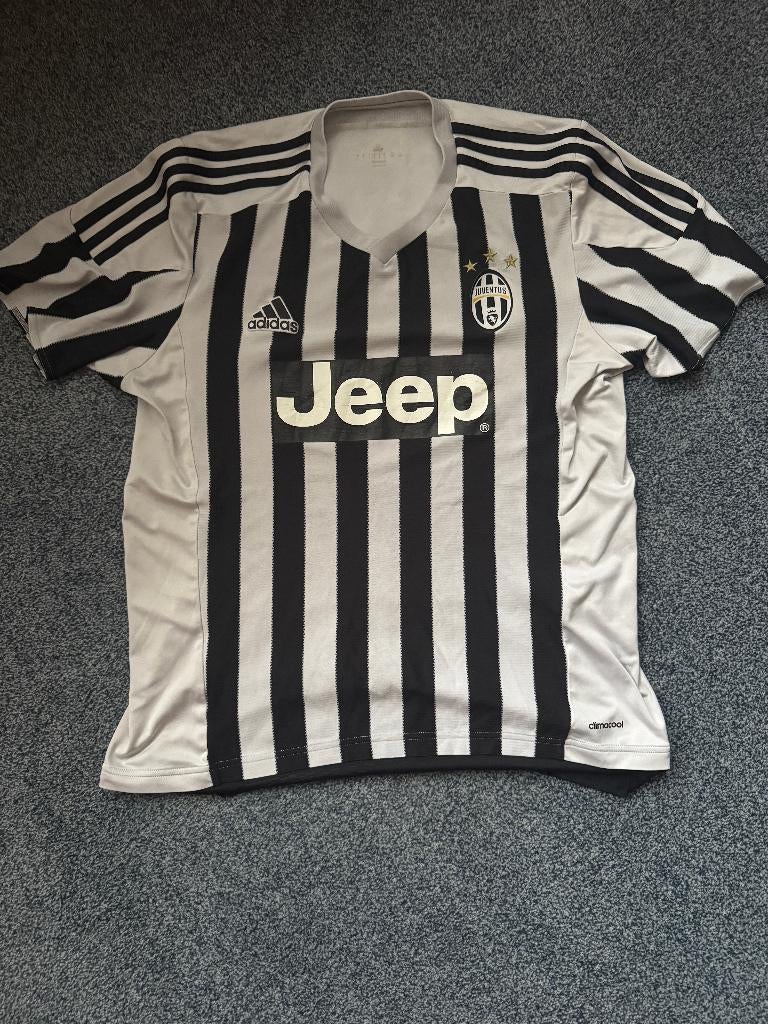 Juventus 2015/16 thuisshirt, Maat L, Ophalen of Verzenden, Gebruikt, Shirt