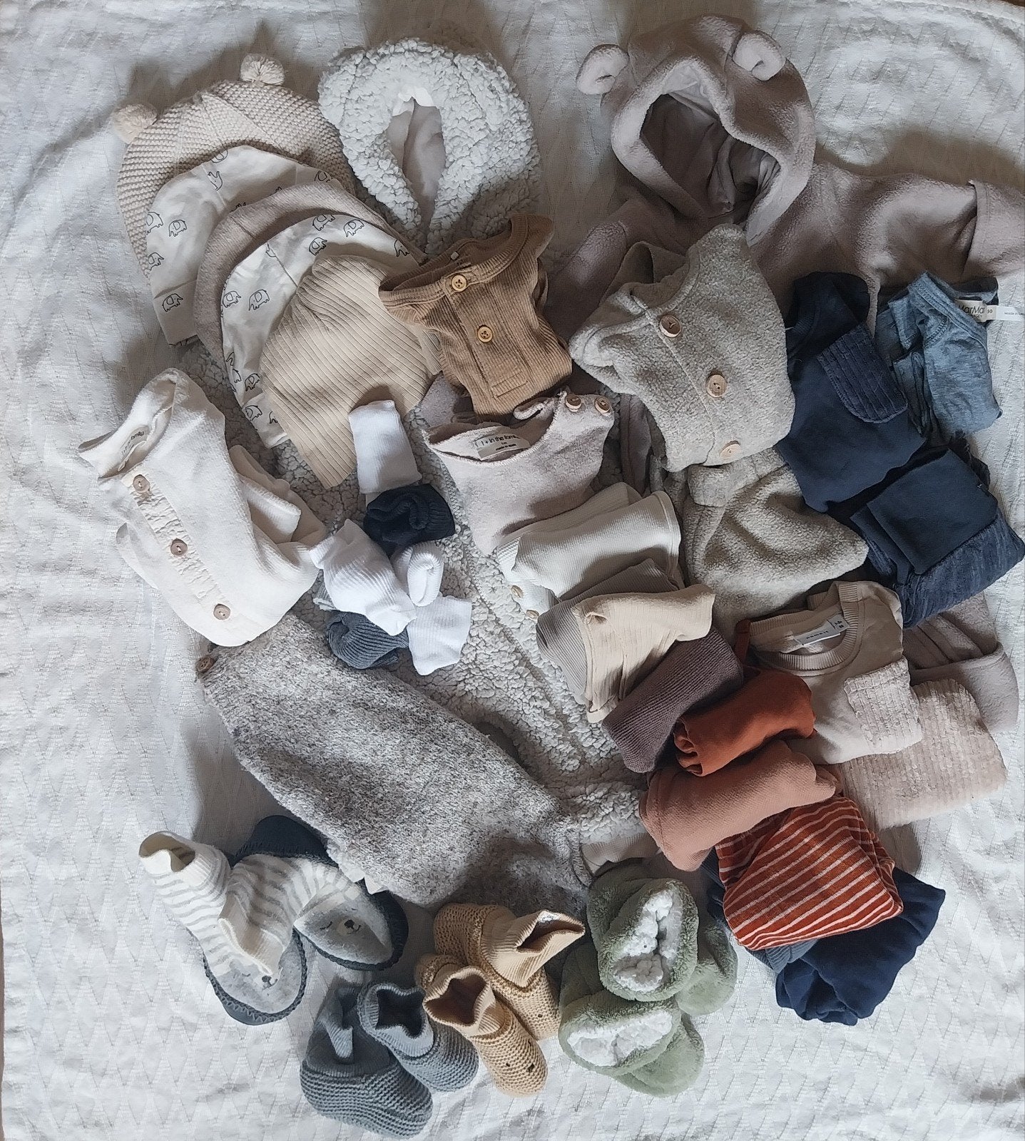 babykleding newborn warm setje, Hobby en Vrije tijd, Naaien en Fournituren, Ophalen, Zo goed als nieuw