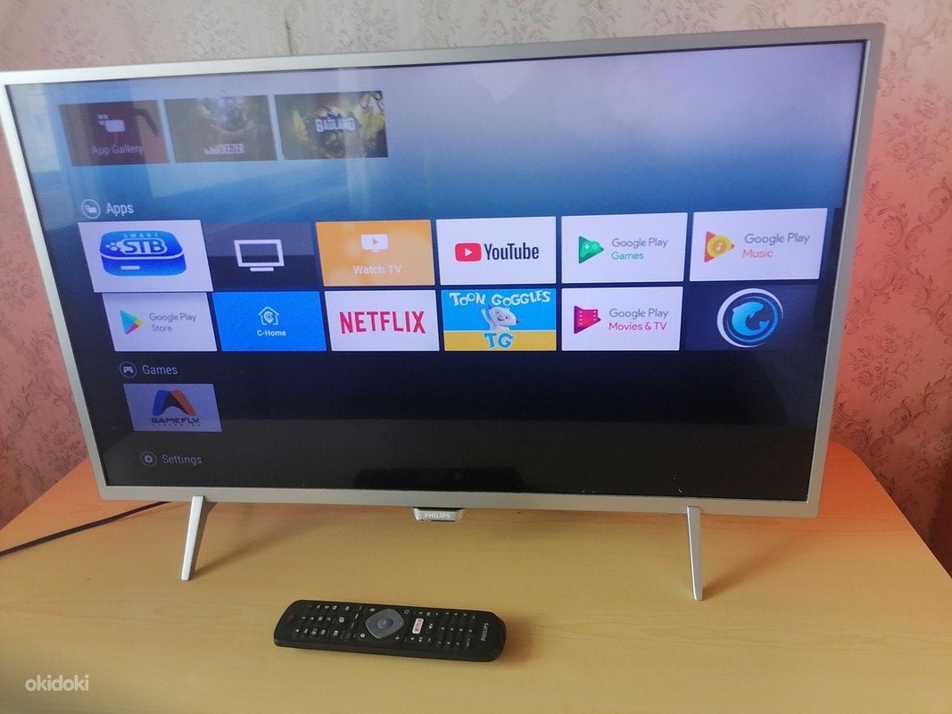 Philips 32PFS6402/12 - 32 Inch Full HD Smart TV met 2-zijdig, Philips, Comme neuf, Enlèvement, Smart TV