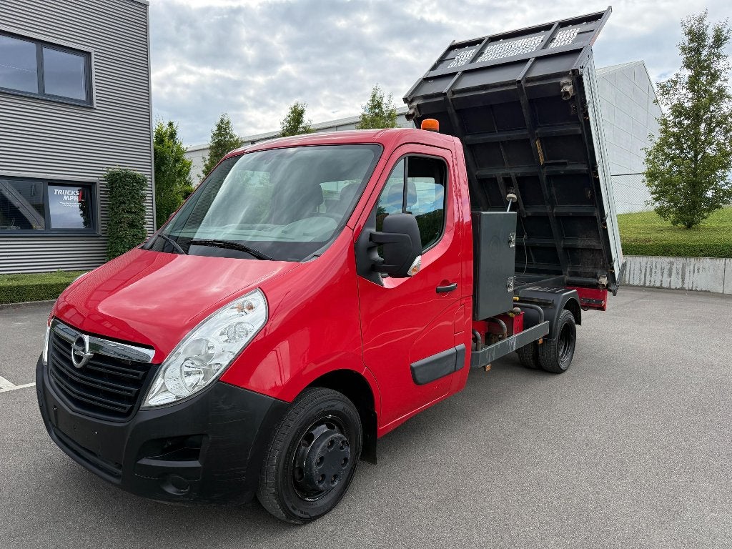 Opel Movano tri-benne, Autos, Camionnettes & Utilitaires, Rouge, Essai à domicile, Achat, Euro 6