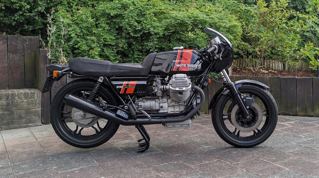 Moto Guzzi 850 Le Mans, Motoren, 2 cilinders, Occasion, Motorrijbewijs A, Sportuitlaat