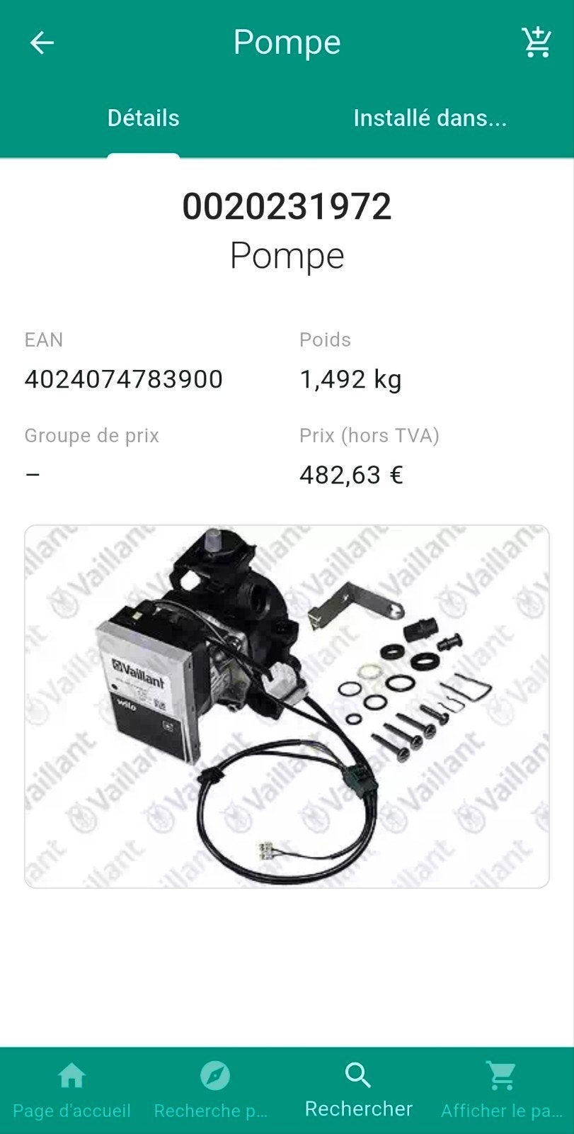 Pompe Vaillant ecoTEC Plus et Pro 100% neuve, Enlèvement ou Envoi, Neuf