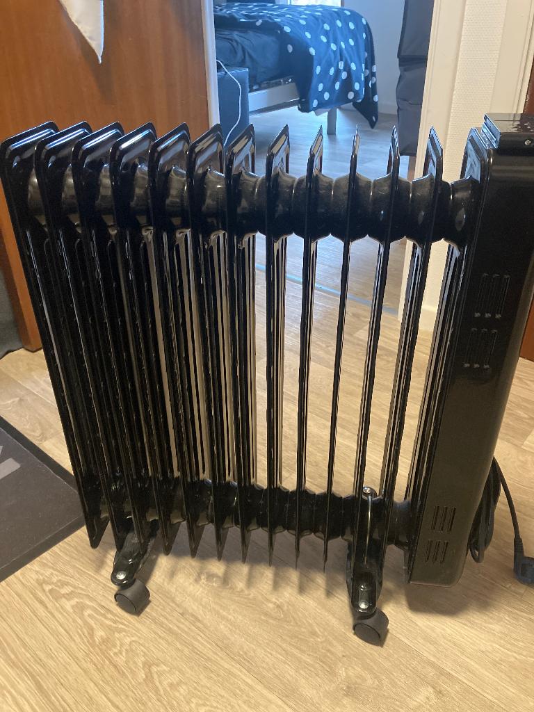 Radiateur électrique, 800 watts ou plus, Moins de 60 cm, Comme neuf, Enlèvement