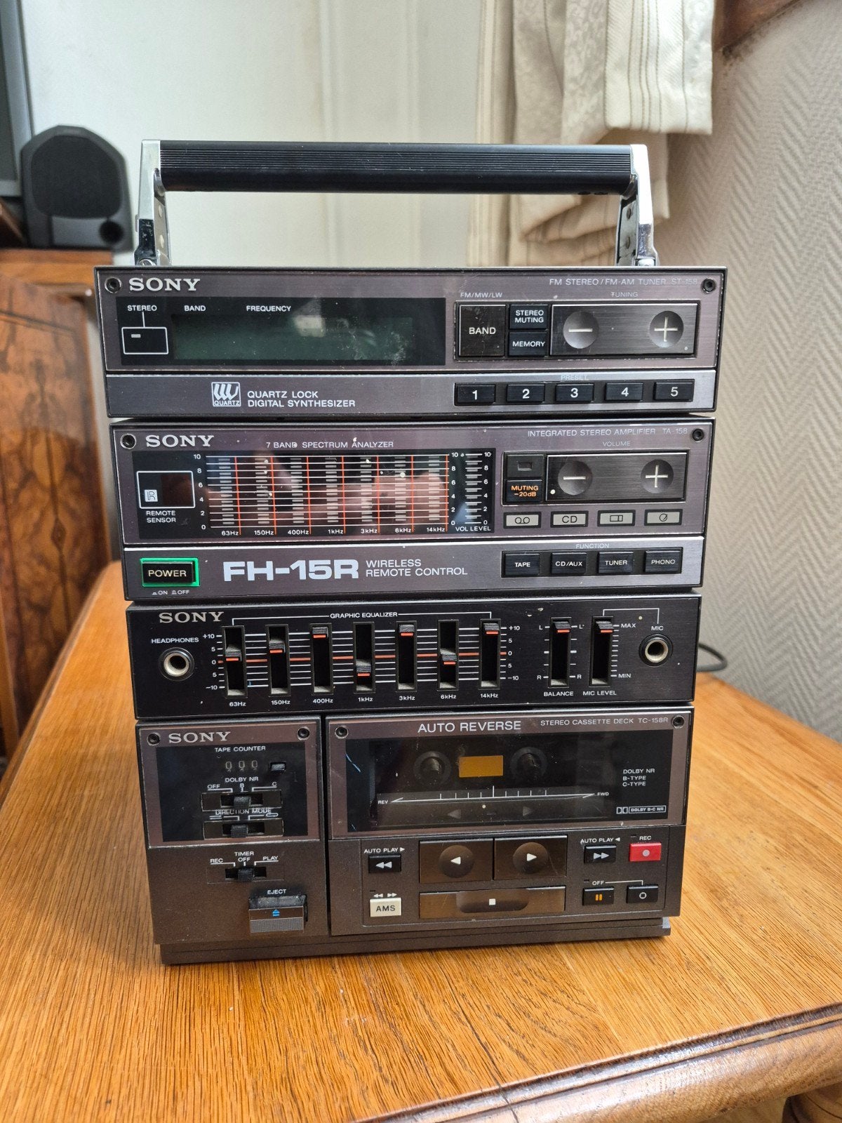 Sony FH-15R Vintage Années 80 – Chaîne Hi-Fi Collector, Enlèvement, Sony