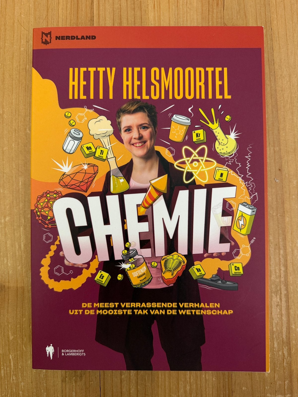 Nerdland - Chemie (boek), Boeken, Ophalen of Verzenden, Zo goed als nieuw, Natuurwetenschap