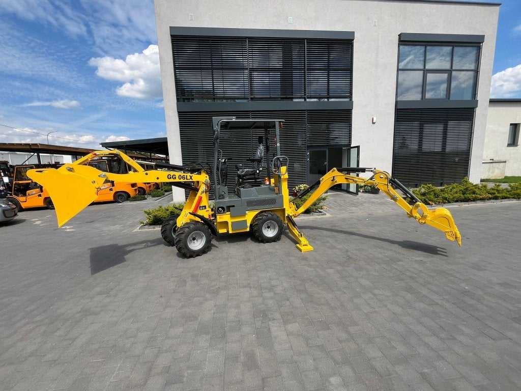 Tractopelle GG06LX | Appareil polyvalent compact 17800 euro, Jardin & Terrasse, Enlèvement, Neuf