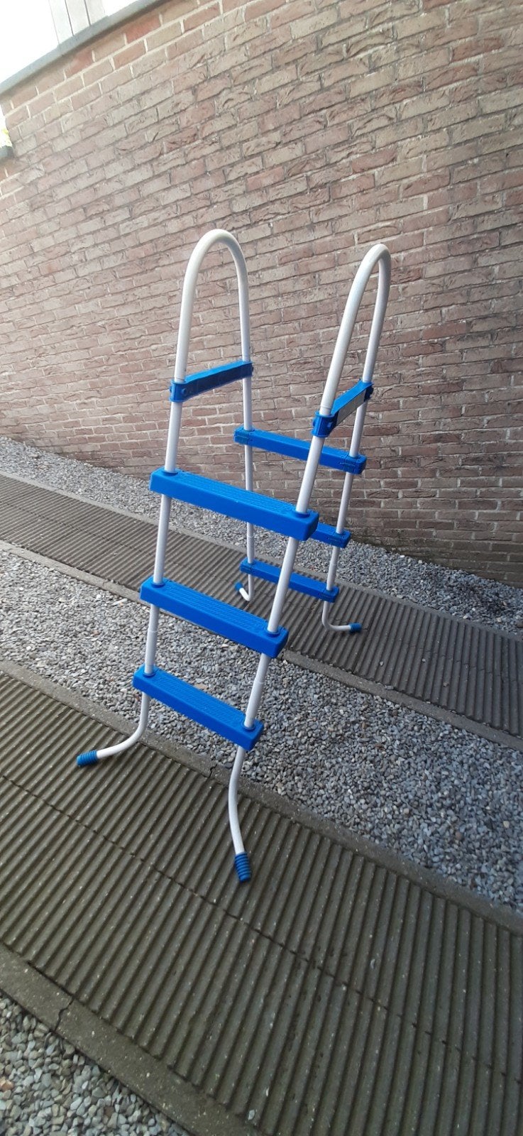 Trap zwembad voor hoogte  wand 115 cm, Ophalen