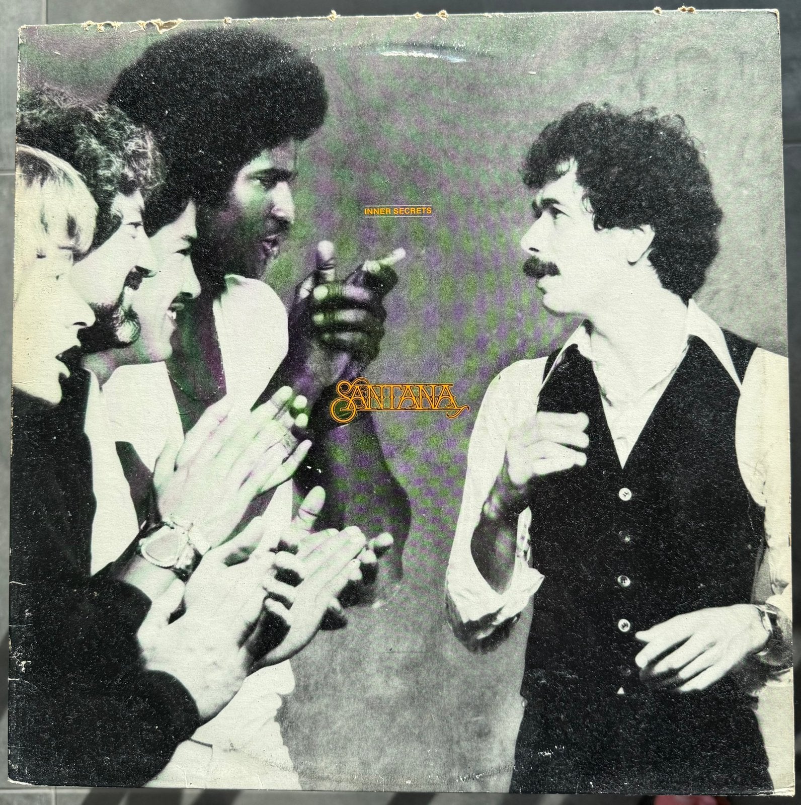 LP Santana - Inner secrets, Cd's en Dvd's, Vinyl | Rock, Ophalen of Verzenden, Gebruikt, 12 inch, Poprock
