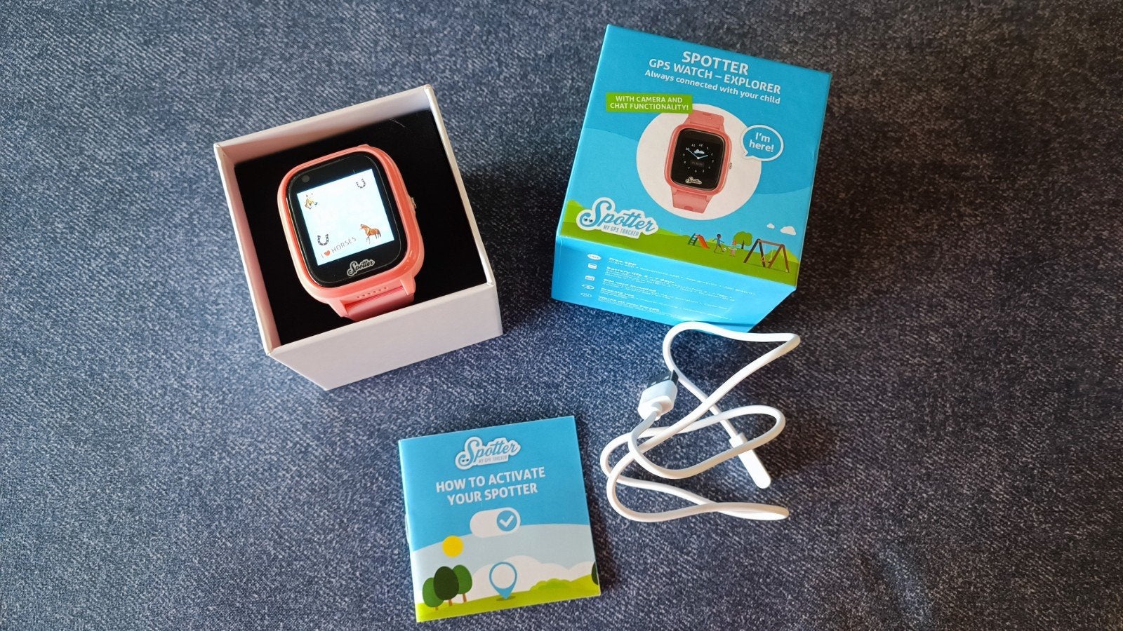 Spotter: gps watch, Bijoux, Sacs & Beauté, Montres | Enfants, Enlèvement ou Envoi, Comme neuf, Rose, Fille