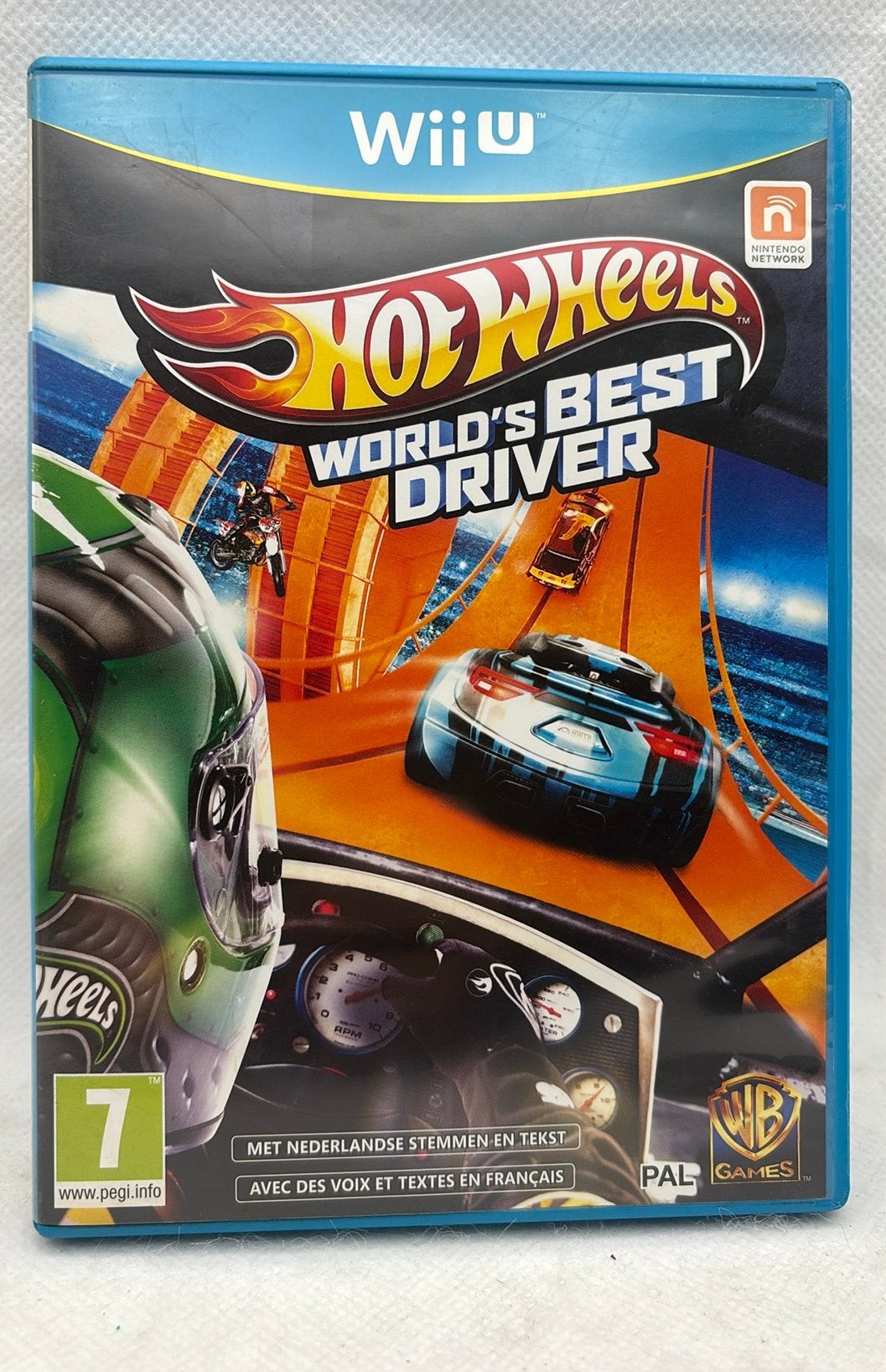 Hot Wheels World’s Best Driver – Nintendo Wii U – Complete, Games en Spelcomputers, Ophalen of Verzenden, Zo goed als nieuw