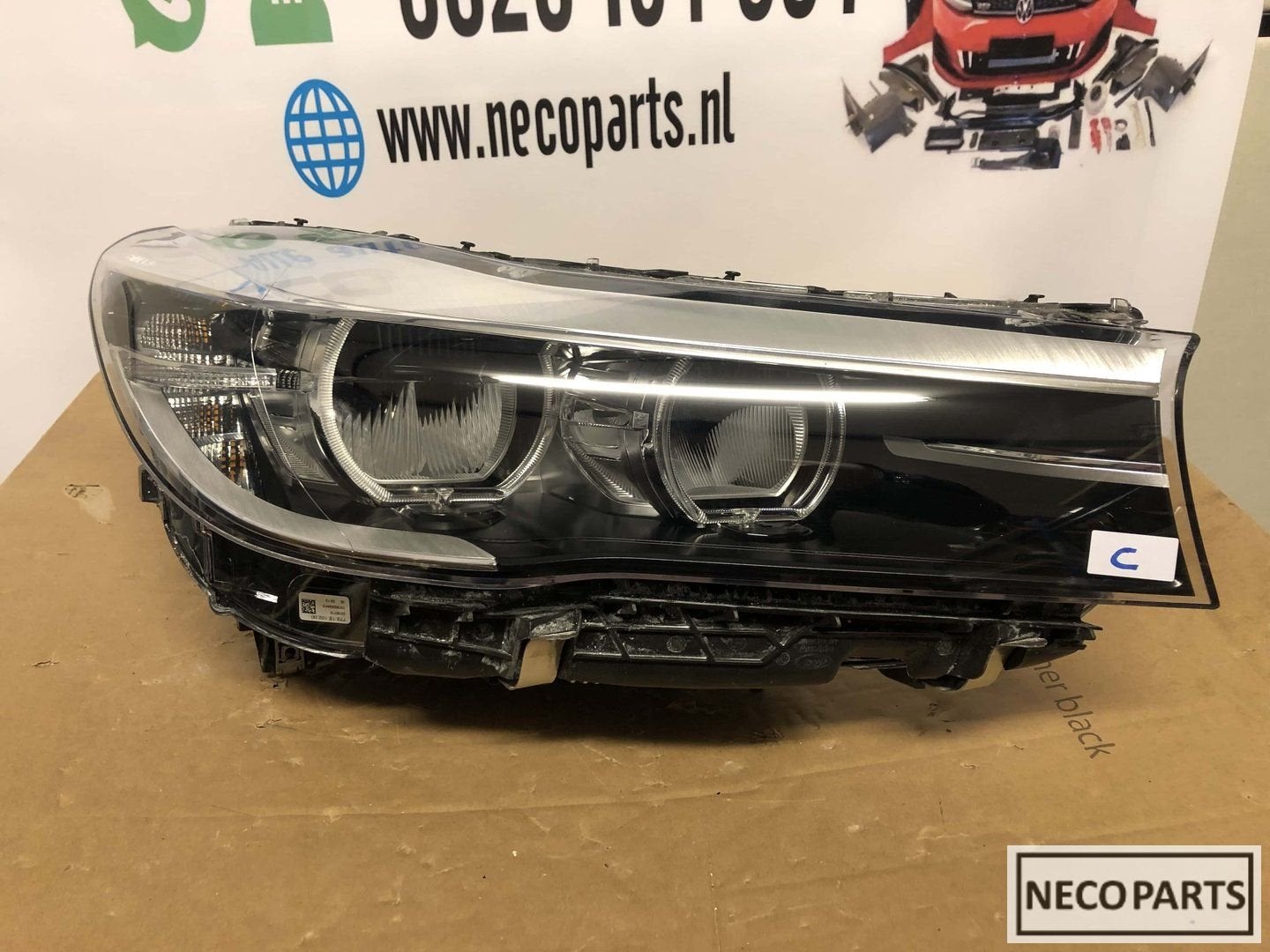 Bmw 7 serie G11 G12 full led koplamp 8499220-01 rechts compl, Gebruikt, -, -, Ophalen of Verzenden